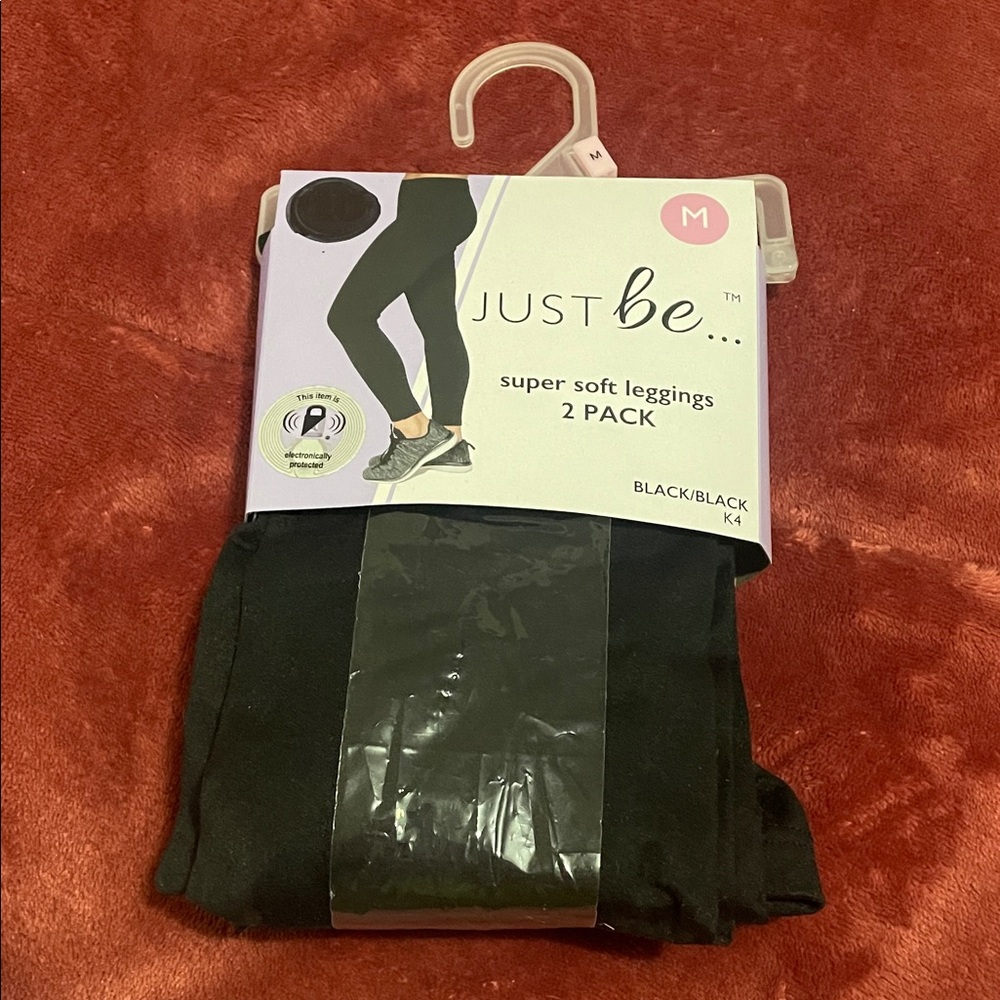 Just Be Black Leggings 2 Pack